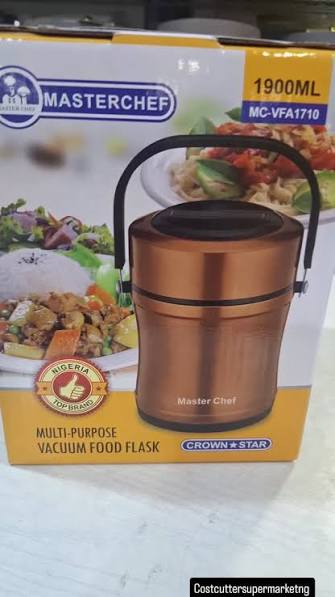 MASTERCHEF CROWN STAR FOOD FLASK MC-F7344 ASS